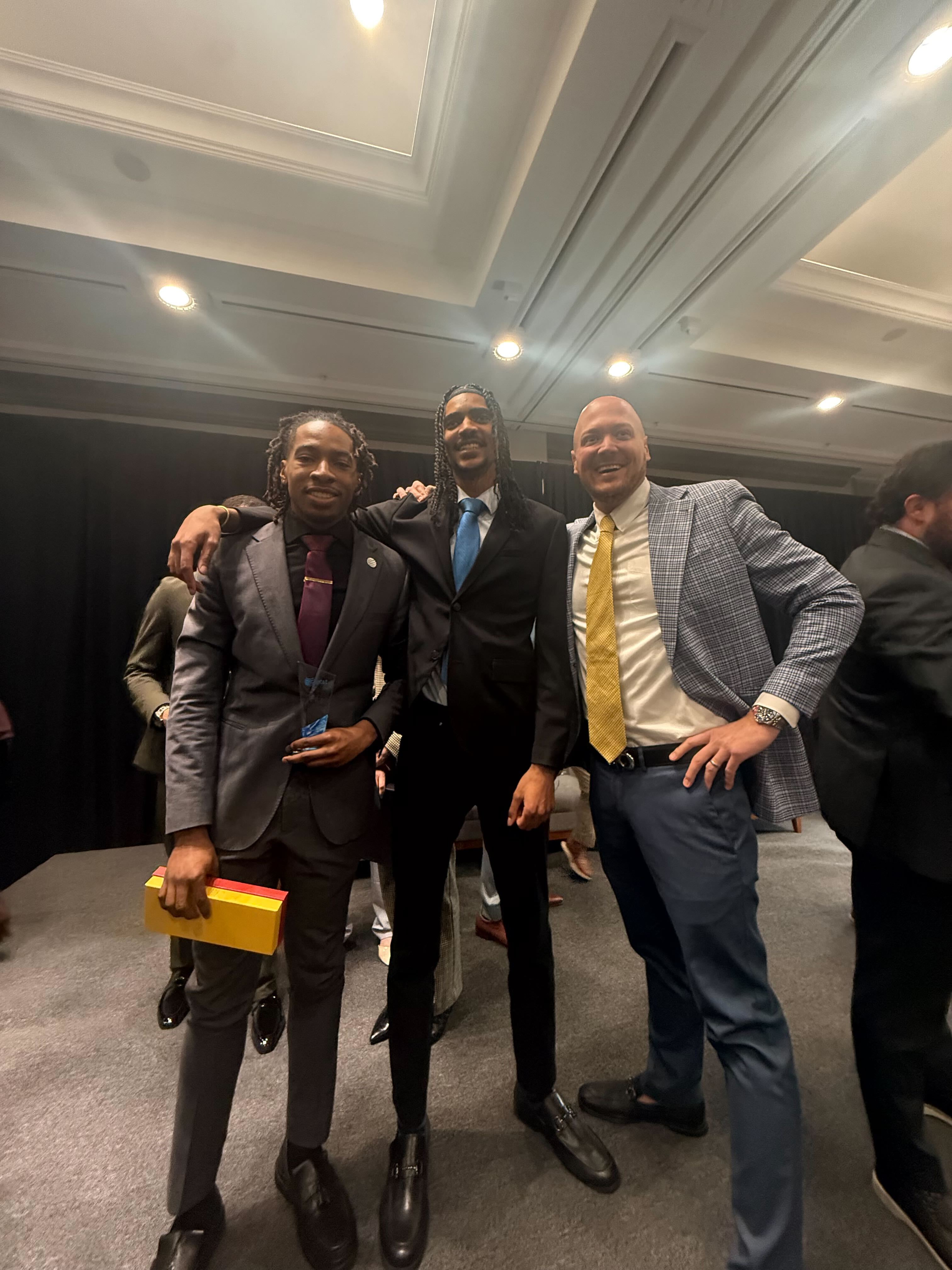 Gold Acquisitions team at sales networking event